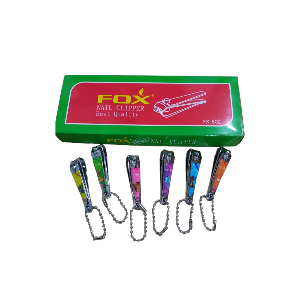 Gunting Kuku Fox Nail Clipper Fox Motif
