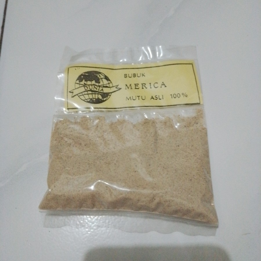 

Merica Bubuk DUNIA mutu asli 100% - 1 pcs (+- 35 gram)