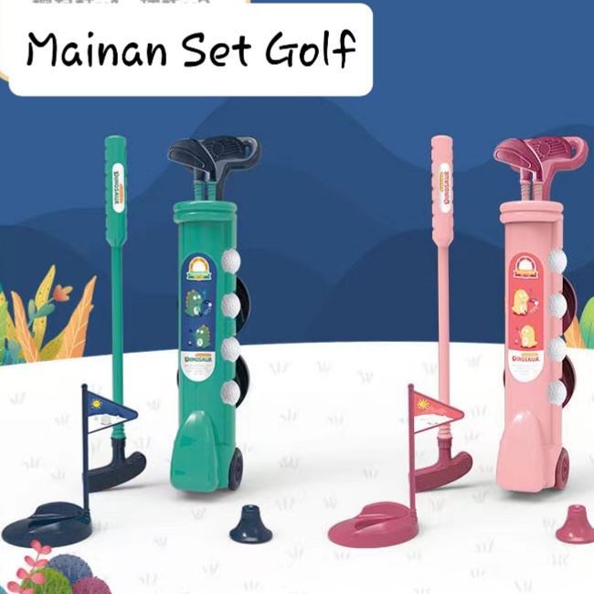 [FUNNY]Mainan Anak Golf Set Lengkap / Mini Gold Play Set / Golf Mainan Anak