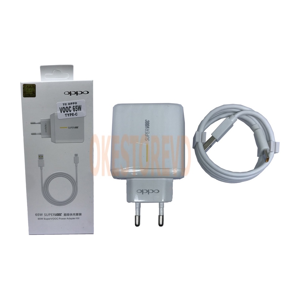 TC CAS / CHARGER OPPO VOOC 65WATT TYPE C