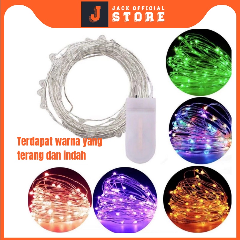 Lampu Hias Led Lampu Tumblr Lampu Kawat FAIRT WATERPROOF 1/2Meter