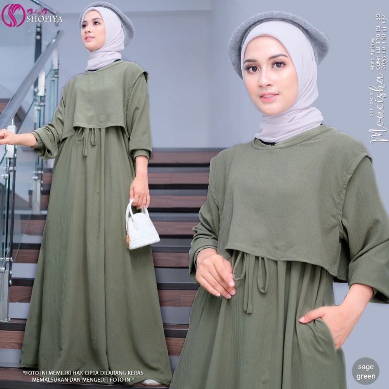 MONA,MONEISHA,LUCIA  Maxi Dress ORI by Shofiya