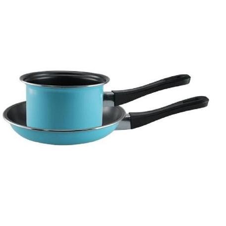 Harga Spesial TEFLON SET 2 IN 1/ Teplon Panci Wajan Anti Lengket/ Frypan Set 2in1/ Set Teflon Fry Pa