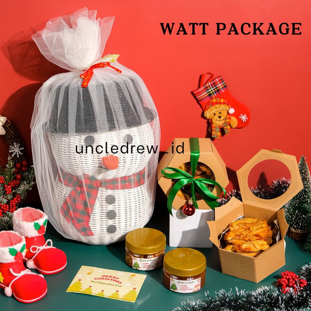

WATT PACKAGE – HAMPERS NATAL/KADO NATAL/SOUVENIR CHRISTMAS