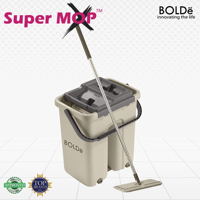 BOLDe Supermop X ( Alat Pel Lantai ) ORIGINAL.