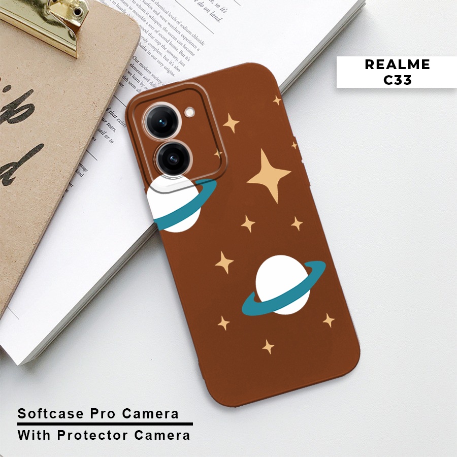 Case REALME C33 Case Hp REALME C33 Case Mychoice Gudang Casing [KARTUN ASTRONOT] Casing Hp Aesthetic
