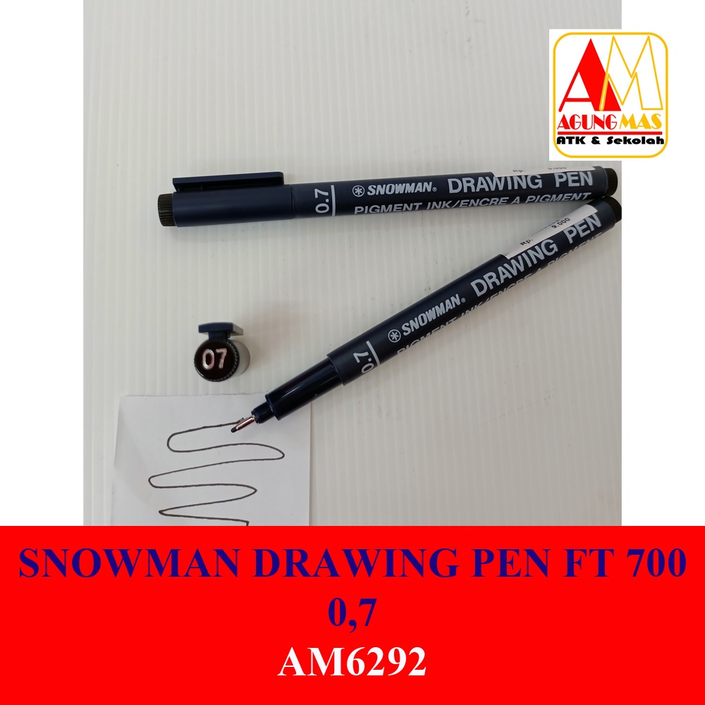

SNOWMAN DRAWING PEN FT 700 0,7