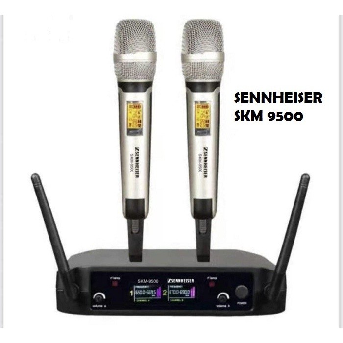 mic wireless sennheiser skm 9500 skm9500 handheld microphone - SENNHEISER