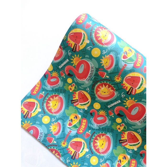 

Kertas Kado Flaminggo Summer Vibes