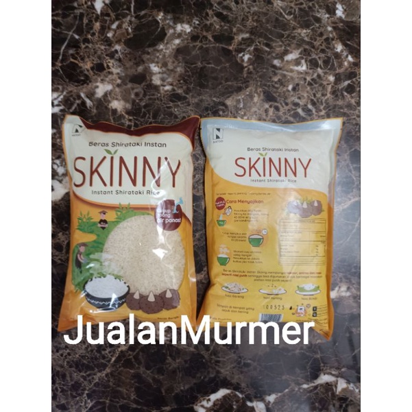 

SKINNY Beras Shirataki Instant 1kg 1 kg Beras Porang Instant