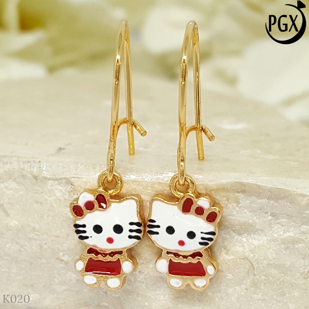 PGX Anting Anak Xuping Aksesoris Perhiasan Lapis Emas Premium - K020