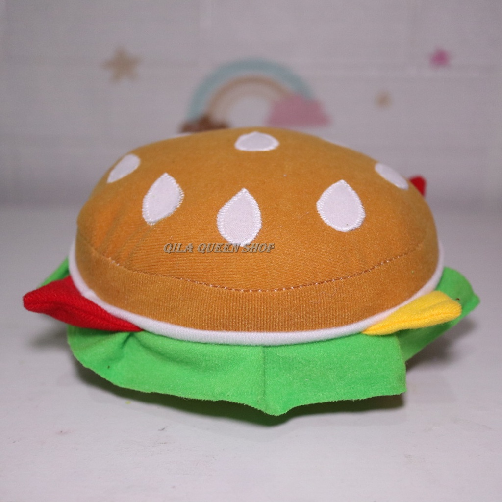 BONEKA BURGER LUCU TERMURAH, TERLARIS BISA COD