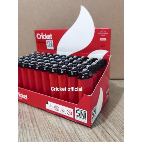 Korek Api Cricket Polos - Kuning