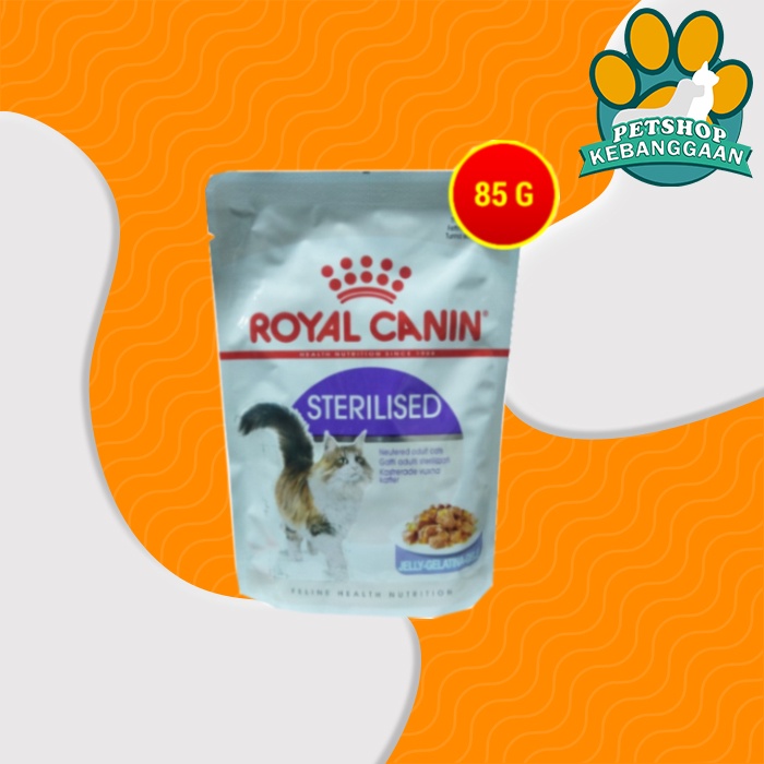 Makanan Basah Kucing Steril Royal Canin Sterillised Cat Food 85 Gram