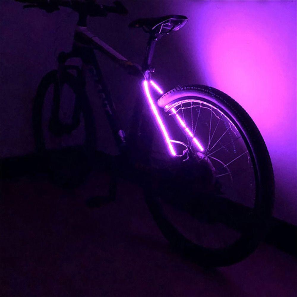 Lanfy Lampu Belakang Sepeda Road Bike Safety Scooter Frame Dekorasi Skateboard MTB Sepeda Bike Rear Lamp