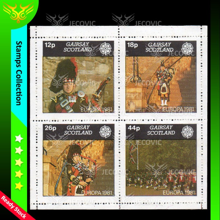 

Scotland Gairsay, Prangko Sheets