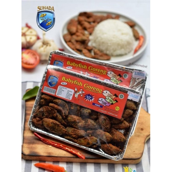 

Babyfish Crispy / Ikan Nila Crispy Balado Lezat Bergizi