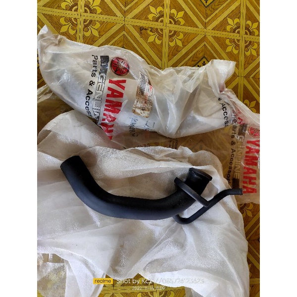 Leher knalpot RX king new peredam original baru