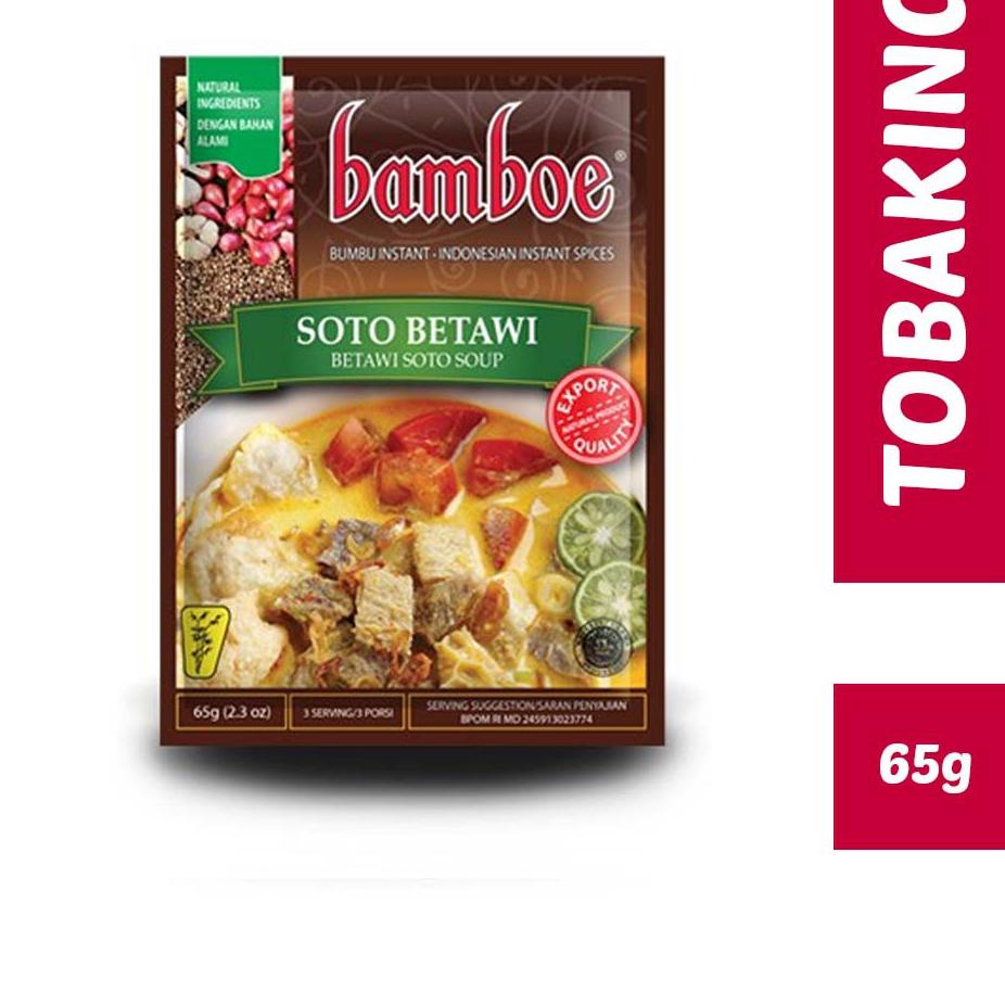 

✉ Bamboe soto betawi bumbu instan ⇅