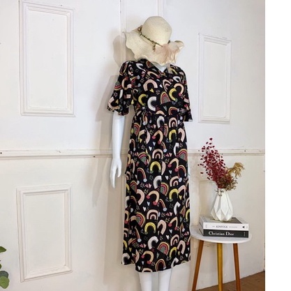 daster rayon murah motif model kimono busui