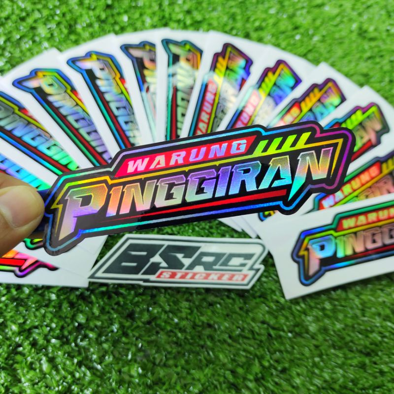 

sticker warung pinggiran HOLOGRAM