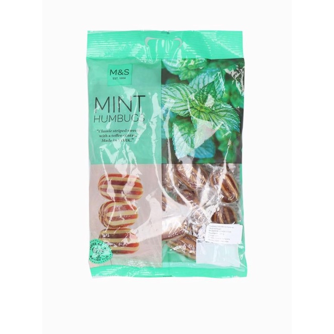 

TERLARIS M&S FOOD - Permen - Mint Humbugs /PERMEN LUNAK/PERMEN VIRAL/PERMEN MILO/PERMEN YUPI/PERMEN JADUL/PERMEN KARET