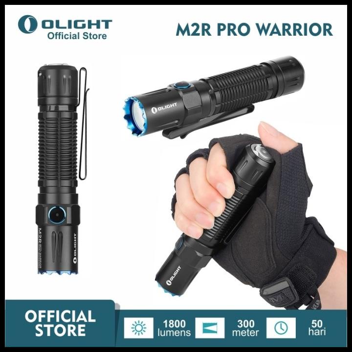 Promo Olight M2R Pro Warrior Black Senter Led