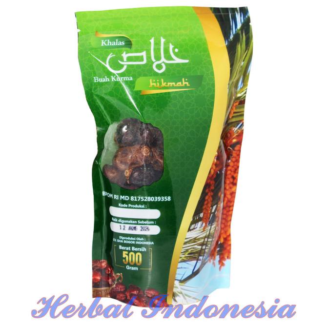 

DISKON KURMA KHALAS HIKMAH 500 GR ORIGINAL | KHOLAS PREMIUN EMIRATES DATES DISCOUNT