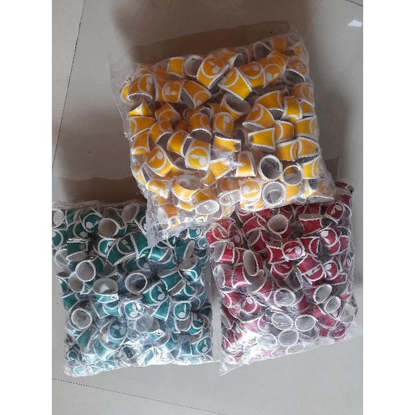 (200pcs) KOLONG ring kalep hasduk siaga penegak penggalang  merah kuning hijau