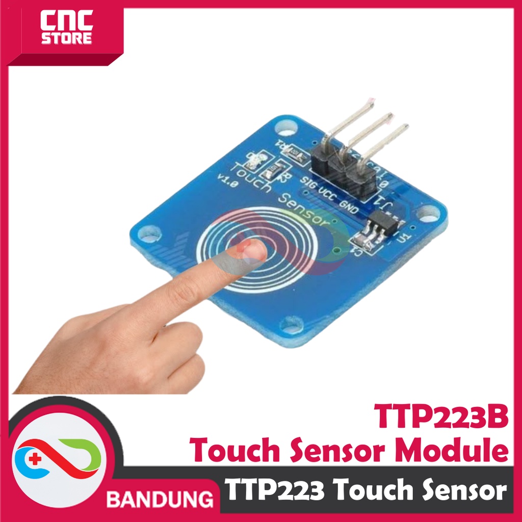 TTP223-B TTP223B DIGITAL CAPACITIVE TOUCH SENSOR MODULE FOR ARDUINO