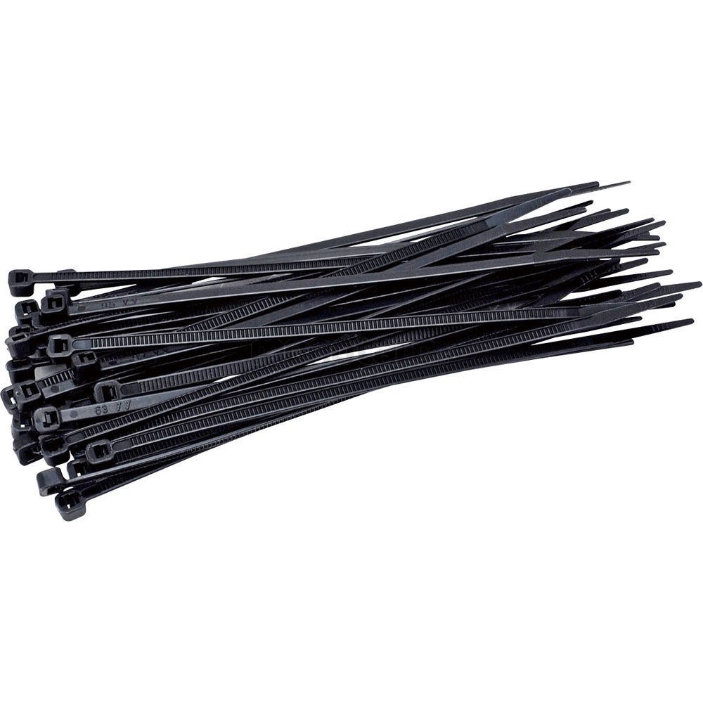 Kabel Ties 10cm isi 100pcs Cable Ties 10cm Hitam