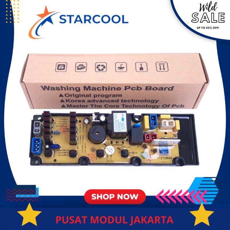 SANKEN AW-S855 modul pcb mesin cuci Top Loading