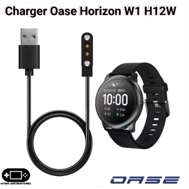 Charger Oase Horizon W1 H12W Charging Kabel USB Cable Haylou Solar LS05 LS05S RT2