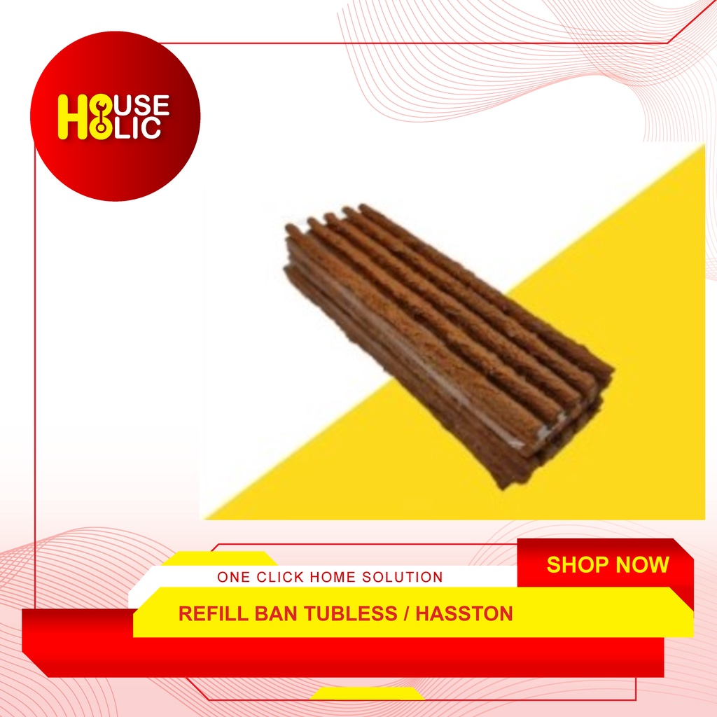 HASSTON Refill Isi Ulang Karet Tubles Ban Per Set / Tire Seal 0230-105