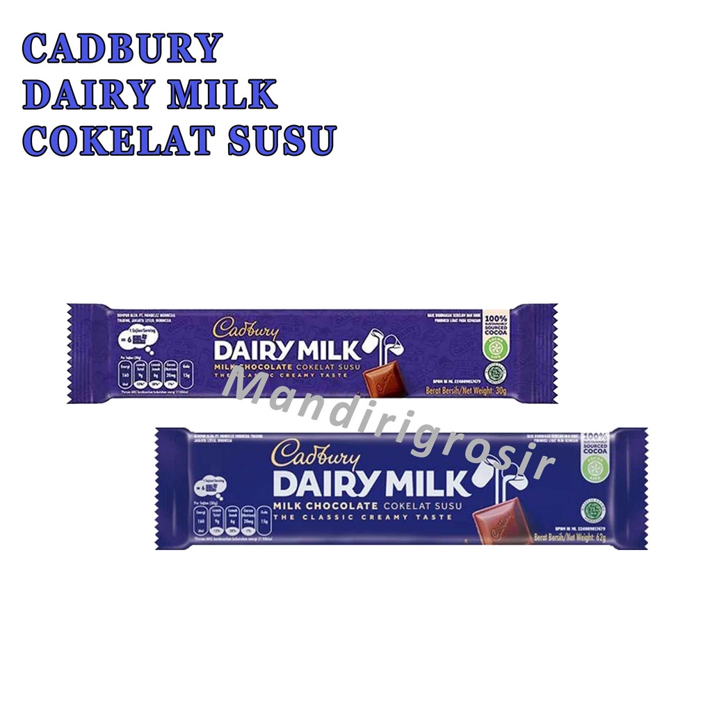 Dairy Milk * Cadbury * Milk Chocolate * Cokelat Susu