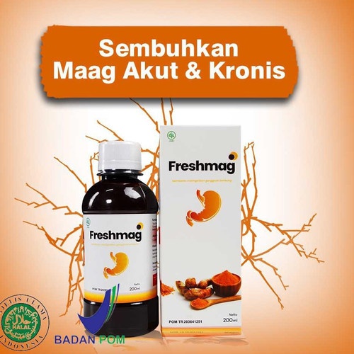 

Freshmag Madu Herbal Mengatasi Asam Lambung dan Perut Kembung 200 ML