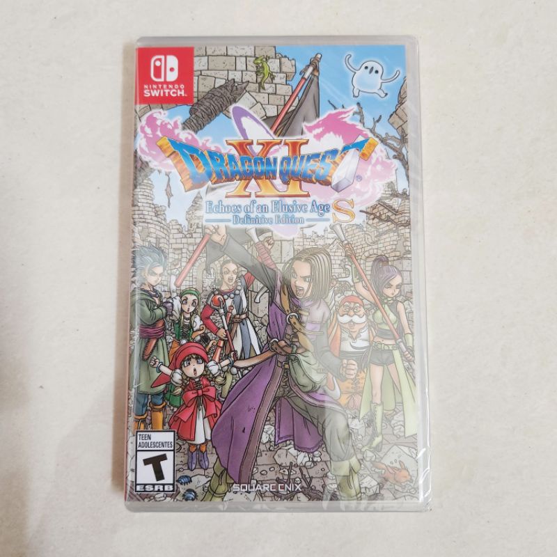 Dragon Quest XI Echoes of an Elusive Age S Definitive Edition Nintendo Switch Cartridge Game