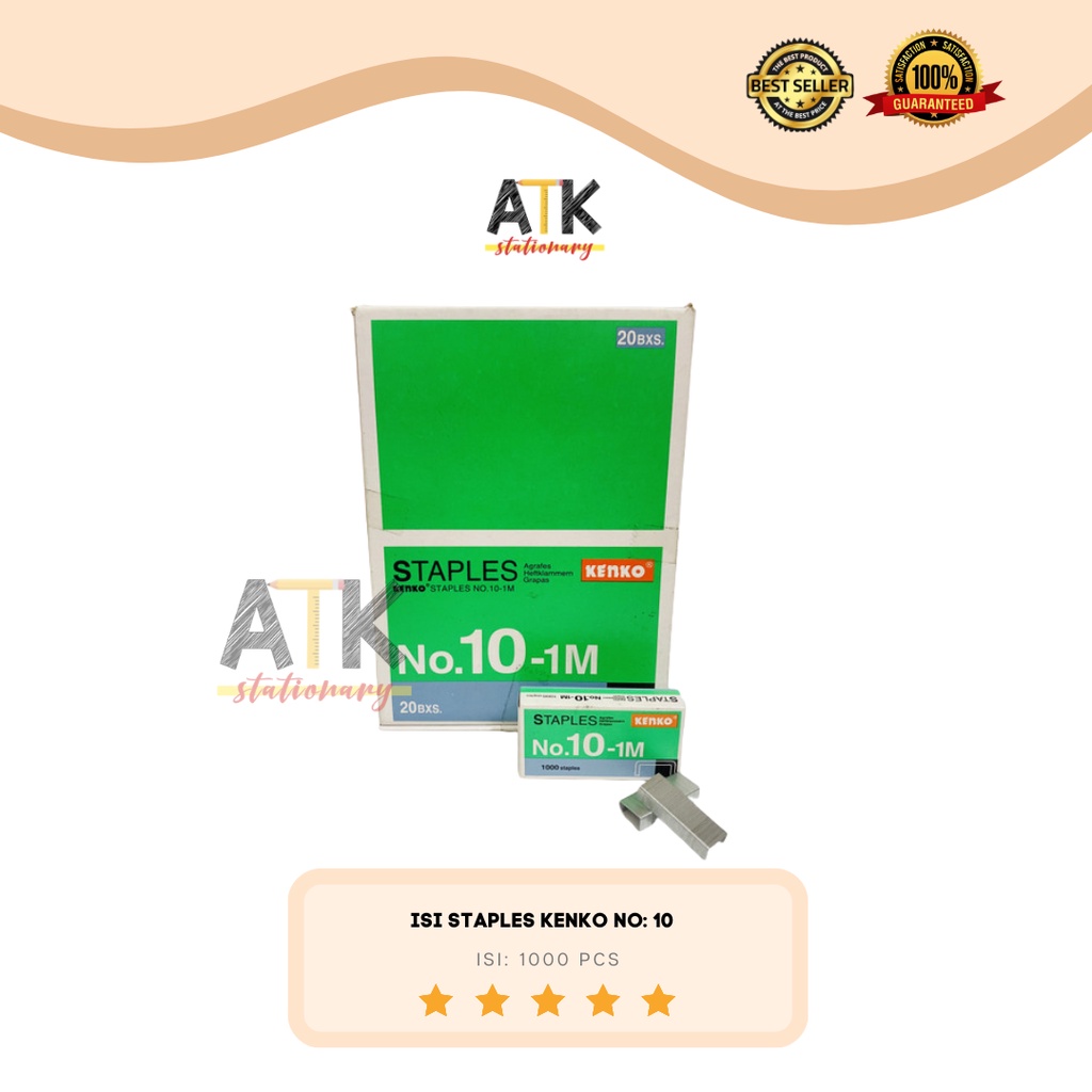 

Isi Staples Kecil No : 10 Kenko atk