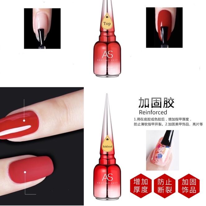 AS Nail Gel Base coat/Top coat/Matte top/Primer