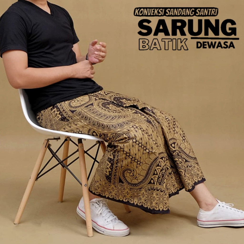 Bawahan Muslim Pria Sarung Pria Dewasa Sarung Batik Pria Sarung Pria Dewasa Sarung Batik Exclusive Sarung Batik Pekalongan Sarung Santri Pria Sarung Batik Premium Sarung Batik Hitam polos Sarung Batik Kekinian Sarung Batik Terlaris Bisa COD