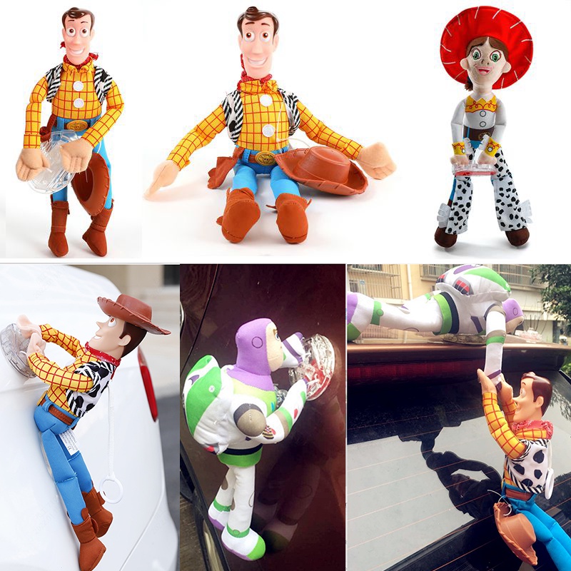 Mainan Lucu 3D Story Sherif Woody And Buzz Boneka Mobil Luar2019Mainan Gantung Mobil