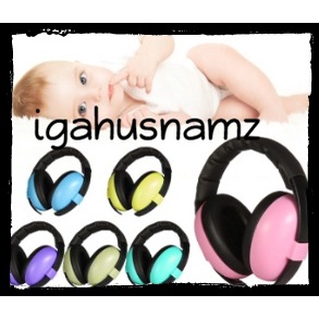 Alat Peredam Suara Pesawat Earmuff Penutup Telinga Bayi