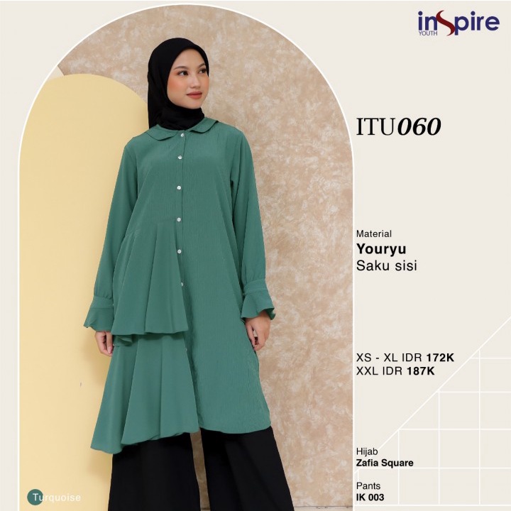 Tunik ITU 060 / Fashion Muslim Tunik ITU Terbaru / Maxy / Inspire Youth