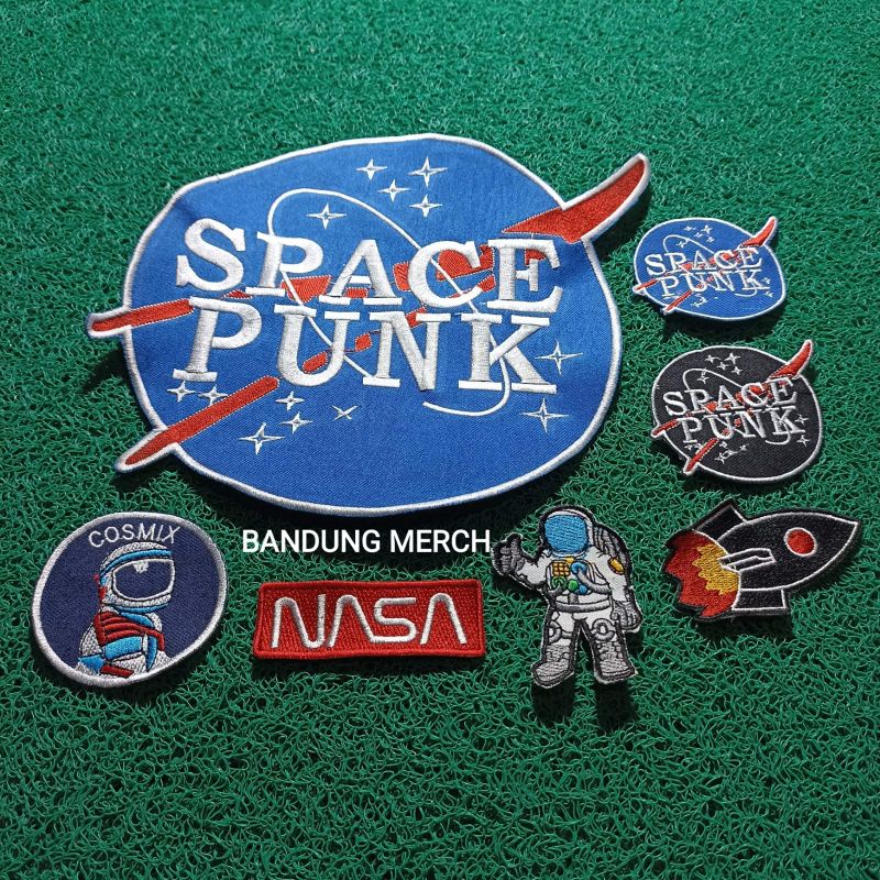BACKPATCH BORDIR SPACKPUNK SATU PAKET / SATU PACK KODE : BPB01