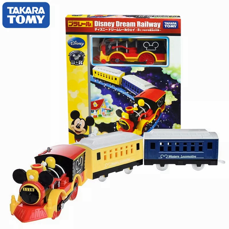 Tomica Disney Dream Railway Mickey Mouse Western Locomotive