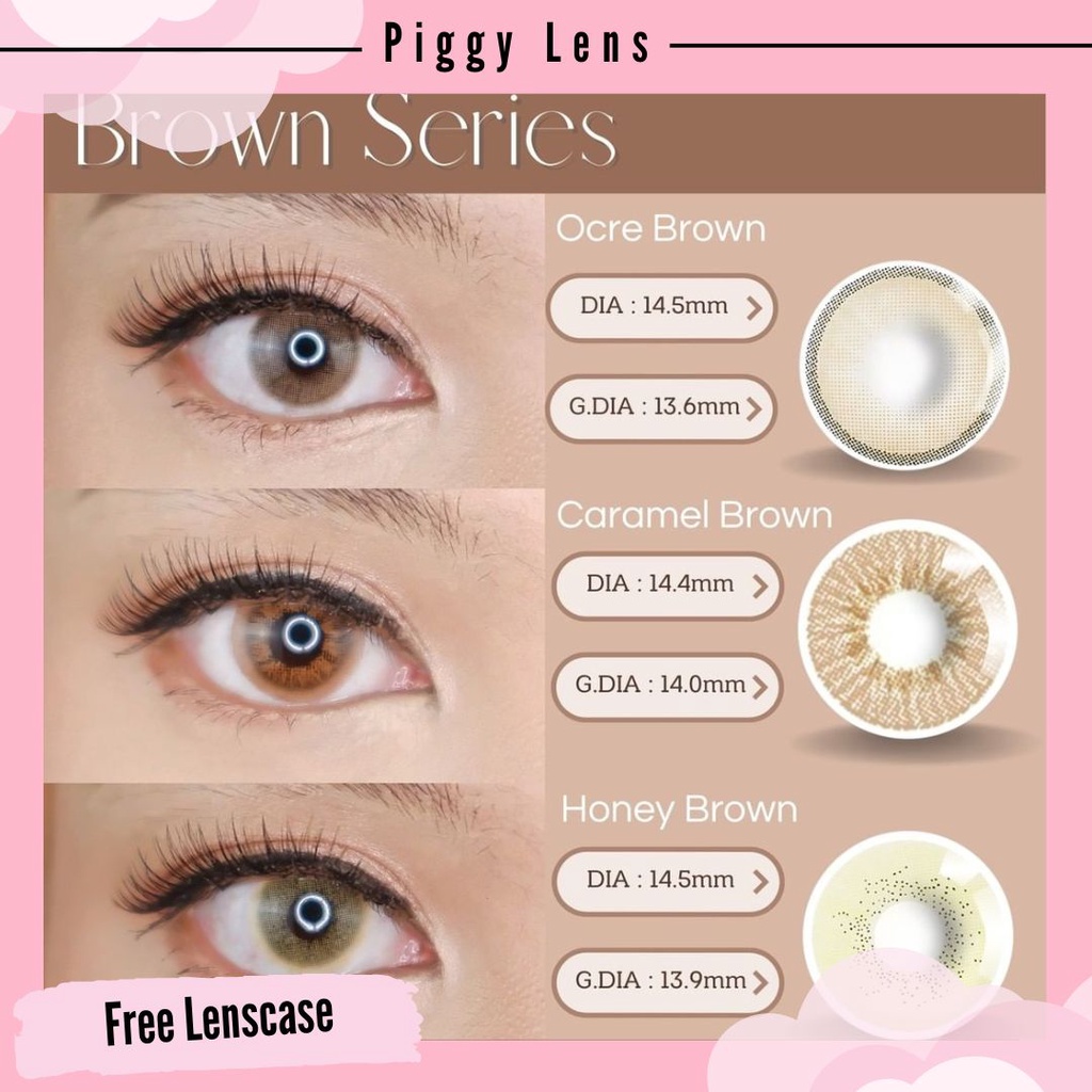 Softlens NEW MORE DUBAI Minus 2.50 s/d 4.00 FREE LENSCASE