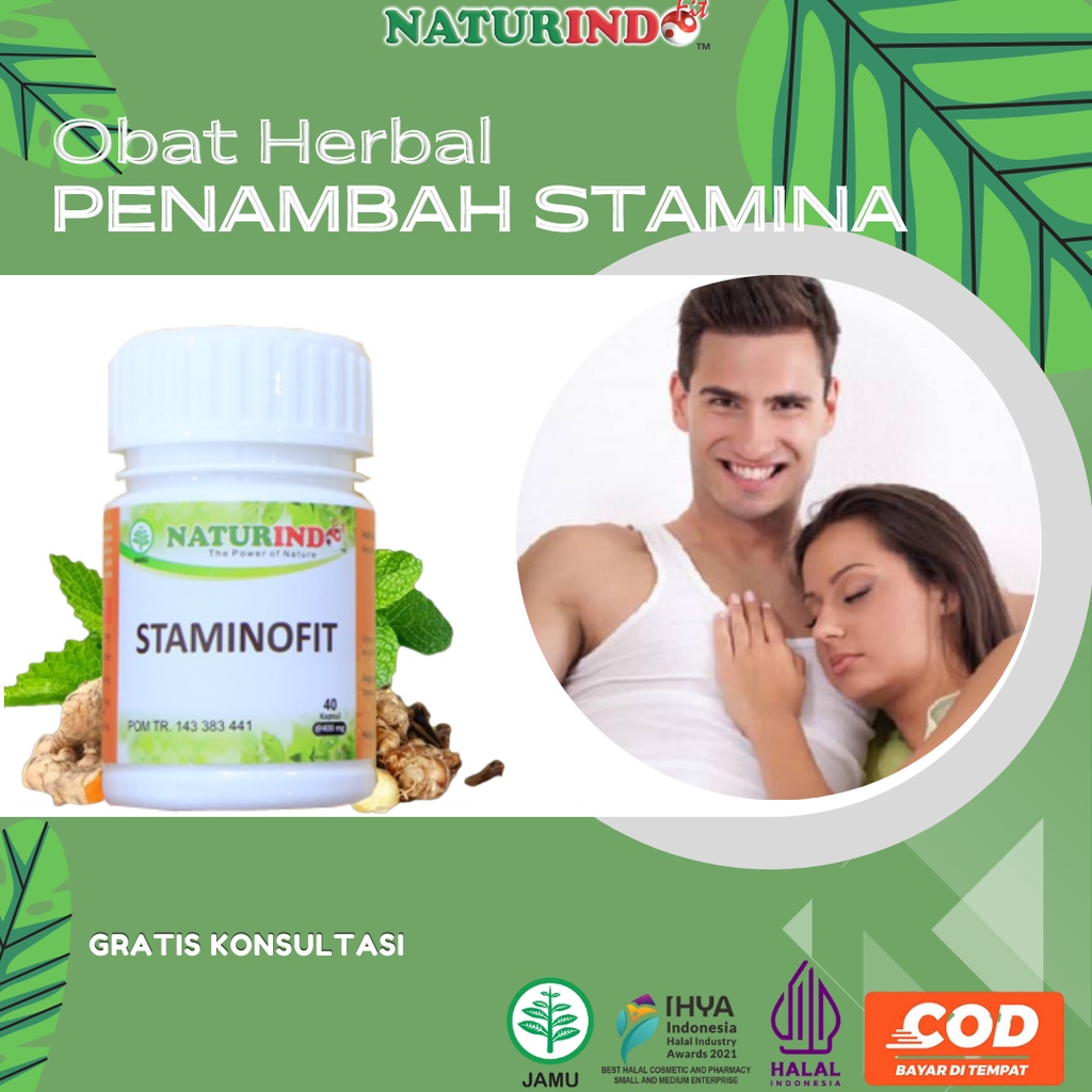 Staminofit Obat penambah stamina