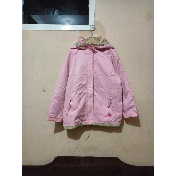 snowboard waterproof jacket tebal wanita by Miss phenix original Japan size L