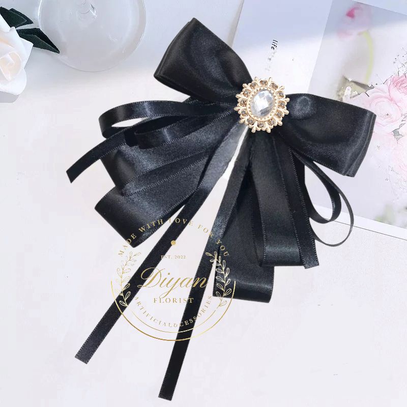 pita kado // pita hamper // korean ribbon brooch