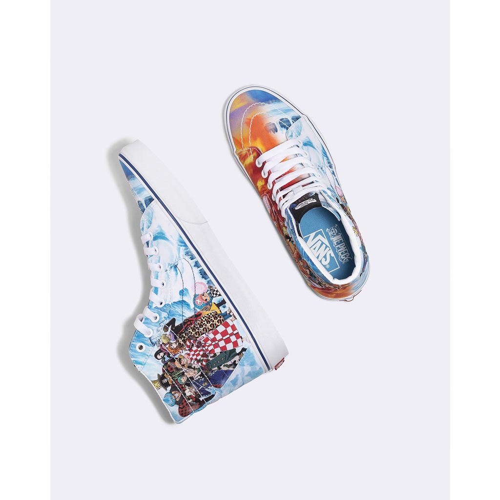 SEPATU VANS OFF THE WALL X ONE PIECE | SK8 HI ONE PIECE PUNK HAZARD